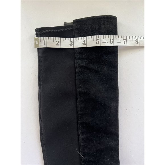 Stuart Weitzman Womens 7 Demi Knee Boots Suede Stretch Back Boots - Picture 10 of 10